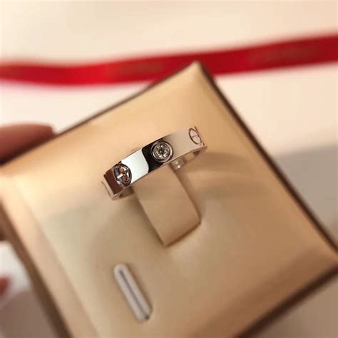 cartier love ring replica white gold|cartier love ring look alike.